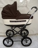 Kočárek Marita Roan Lux hnědý a koženka Specialita