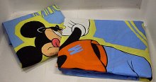 Povlečení do dětské postýlky Mickey Mouse modré