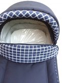 Roan Marita modrá a kostka detail
