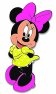 Pěnová figurka Minnie Mouse dekorace na zeď