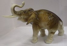 Slon porcelánová socha dárková lesklá Royal dux...