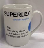 Hrnek Superflex porcelánový dárkový abeceda mal...