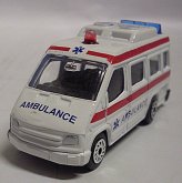 Auto kovové Sanitka Ambulance mo...