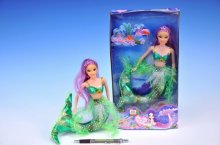 Mořská víla pana panenka princezna Barbie 30 cm...