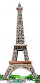 3D puzzle Eifelova věž