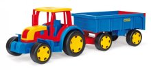 Traktor Gigant s vlečkou plast 1...