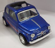 Fiat 500 kovový model auta 1:43 ...
