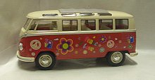 Volkswagen Mikrobus autobus kovový model hippie...