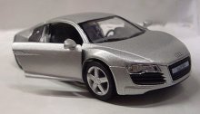 Audi R8 kovový model auta 1:43