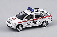 Škoda Fabia combi Nehody kovový model 1:43 Abre...