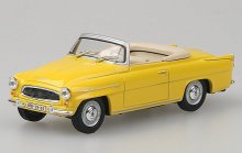 Škoda Felicia 1963 yellow banana kovový model 1...