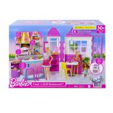 Barbie restaurace s doplňky plas...