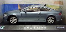 BMW 6 Series měřítko 1:24 kovový maxi model aut...