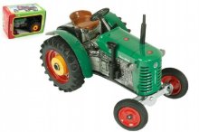 Traktor Zetor 25A zelený na klíček kov 15cm 1:2...