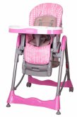 Jídelní židlička Coto Baby Mambo Pink růžová