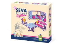 Stavebnice SEVA RODINA Bydlíme plast 564ks v kr...