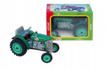 Traktor Zetor zelený na klíček kov 14cm 1:25 v ...