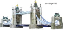 Stavebnice prostorová 3D Tower Bridge London U....
