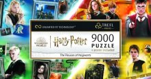 Puzzle Harry Potter Domy v Brada...
