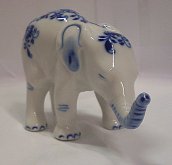 Slon cibulák porcelánový figurka...