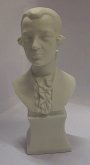 Wolfgang Amadeus Mozart soška busta porcelánová...