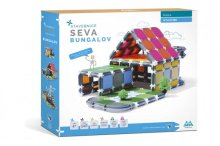 Stavebnice SEVA STAVÍME Bungalov plast 548 dílk...