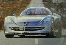Puzzle deskové papírové Auto závodní Peugeot 60...