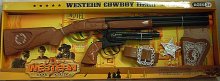 Kovbojský set s puškou , koltem Western cowboy ...