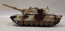 Tank kovový model s otáčecí hlavní pouštní