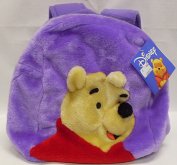 Batoh medvídek PÚ fialový plyšový Disney % 224