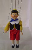 Loutka dřevěná Pinokio 20 cm Původní verze