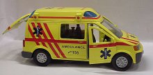 Sanitka Ambulance kovový model a...
