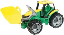 Traktor se lžící plast zeleno-žl...