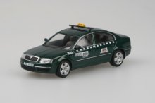 Škoda Superb AAA TAXI kovový model auta Green N...