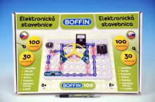 Stavebnice Boffin elektronická 100 modelů na ba...