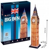 Stavebnice prostorová objektu Big Ben Londýn An...
