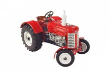Traktor Zetor 50 Super červený na klíček kov 15...
