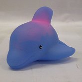 Plavající delfín se světlem