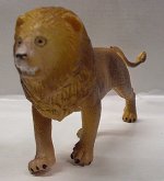 Lev plastová hračka