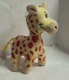 Žirafa česky mluvící zvířátko plyšová pro mimin...