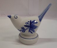 Ptáček porcelánový cibulák Dubí dekor II Royal ...