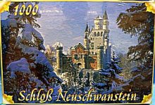 106. zámek Neuschwastein v zimě ...