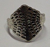Prsten kovový šestiúhelník