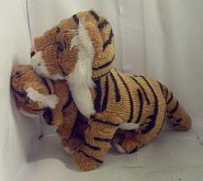 Tygr s malým tygřetem Maxi velký plyšový 33 cm