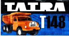 Auto Tatra T 148 plast 73 cm Ora...