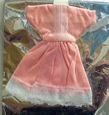 Obleček šatičky pro panenku Barbie losově ružov...