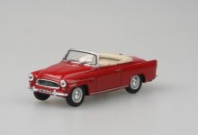 Škoda Felicia 1963 kovový model Abrex Dark Red