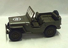 Vojenský Jeep US Army sběratelský model auta vá...
