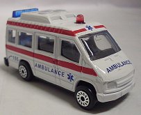 Auto kovové Sanitka Ambulance mo...