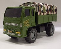 Armádní nákladní vojenské auto s...